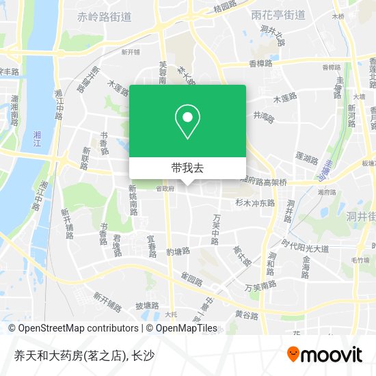 养天和大药房(茗之店)地图