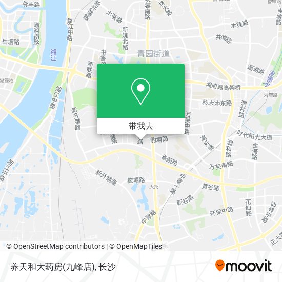 养天和大药房(九峰店)地图
