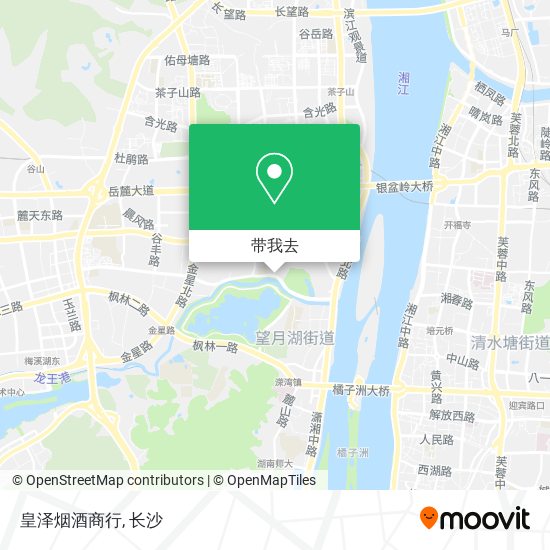 皇泽烟酒商行地图