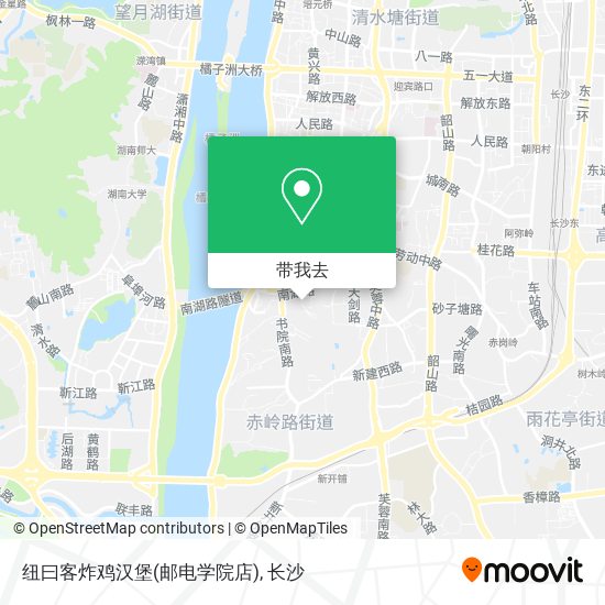 纽曰客炸鸡汉堡(邮电学院店)地图