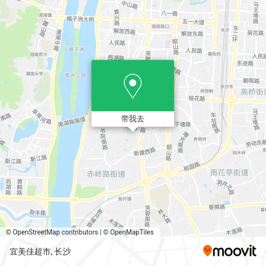 宜美佳超市地图