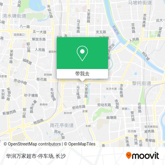 华润万家超市-停车场地图
