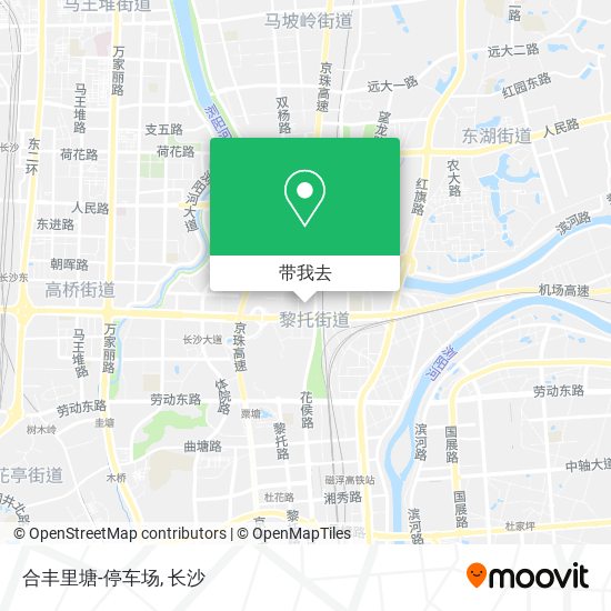 合丰里塘-停车场地图