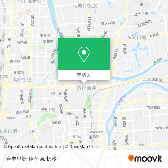 合丰里塘-停车场地图