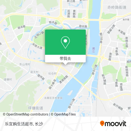乐宜购生活超市地图