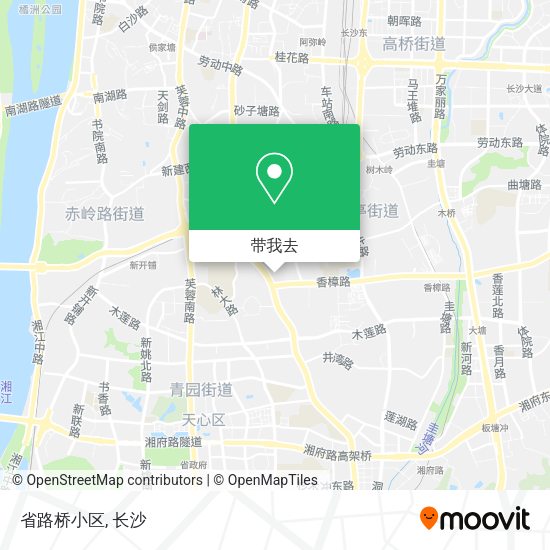 省路桥小区地图