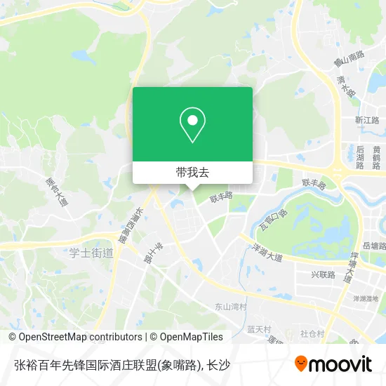 张裕百年先锋国际酒庄联盟(象嘴路)地图