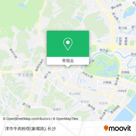 津市牛肉粉馆(象嘴路)地图