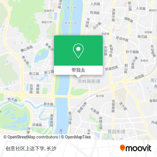 创意社区上达下学地图