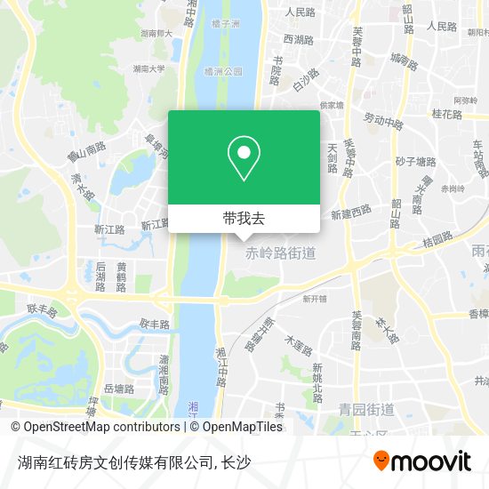 湖南红砖房文创传媒有限公司地图