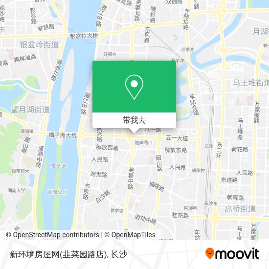 新环境房屋网(韭菜园路店)地图
