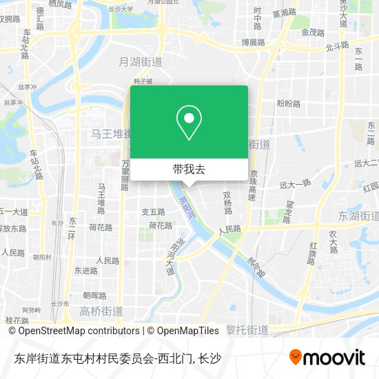东岸街道东屯村村民委员会-西北门地图
