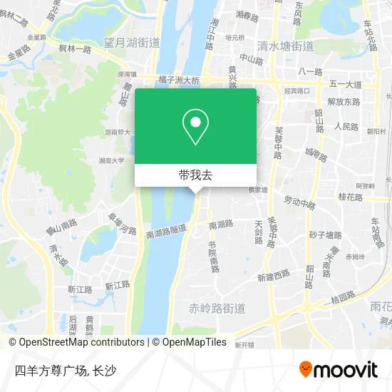 四羊方尊广场地图