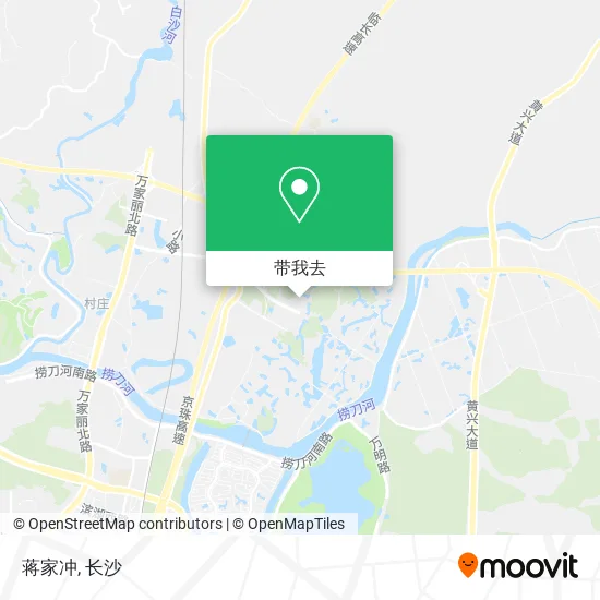 蒋家冲地图