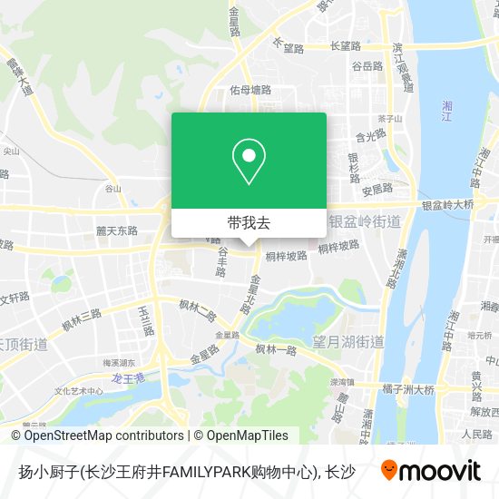 扬小厨子(长沙王府井FAMILYPARK购物中心)地图