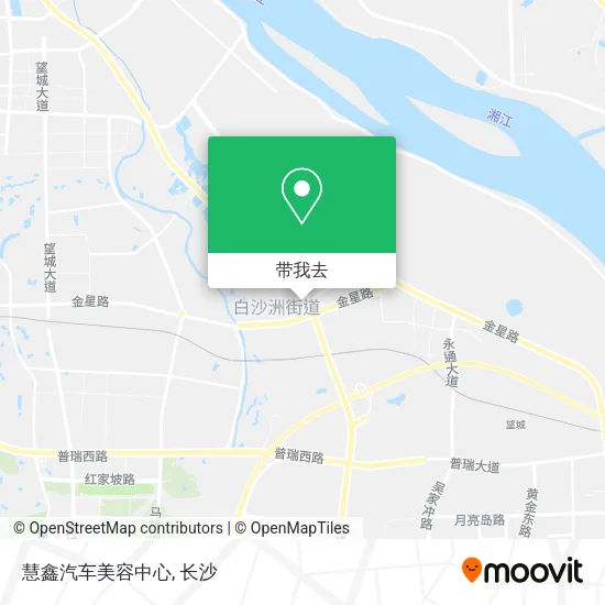 慧鑫汽车美容中心地图