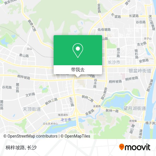 桐梓坡路地图