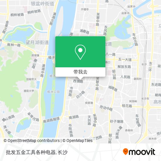 批发五金工具各种电器地图