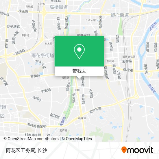 雨花区工务局地图