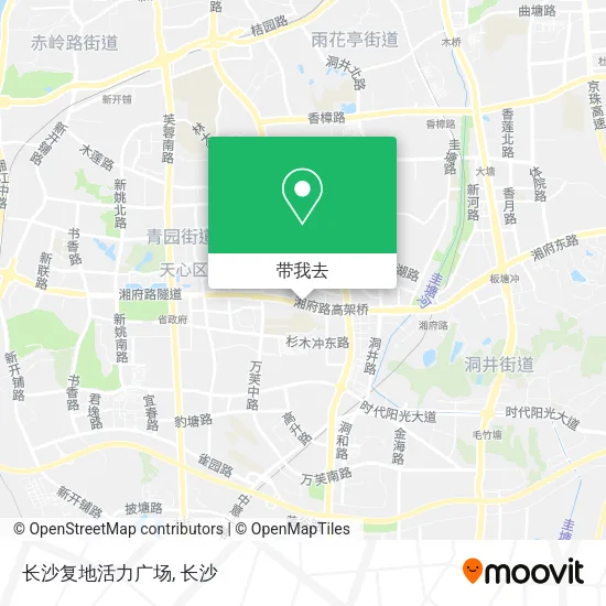 长沙复地活力广场地图
