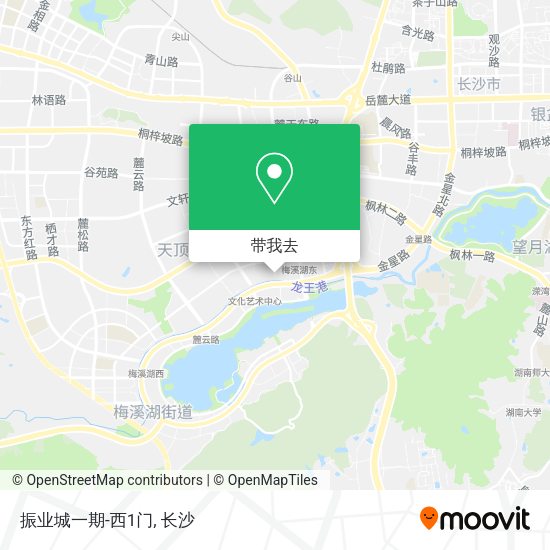 振业城一期-西1门地图