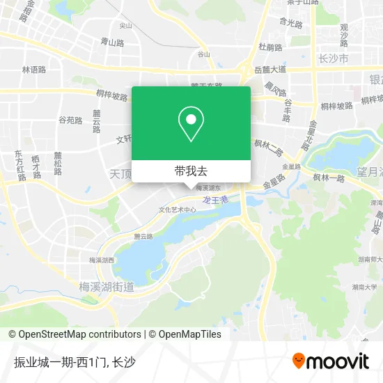 振业城一期-西1门地图