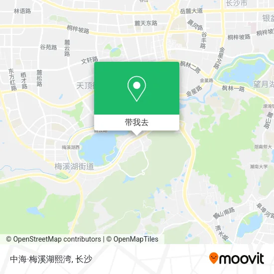 中海·梅溪湖熙湾地图