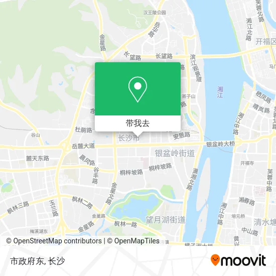 市政府东地图