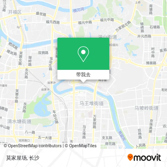 莫家屋场地图