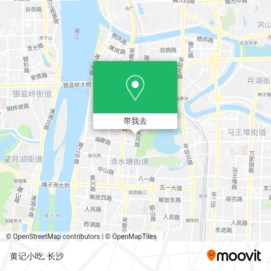 黄记小吃地图