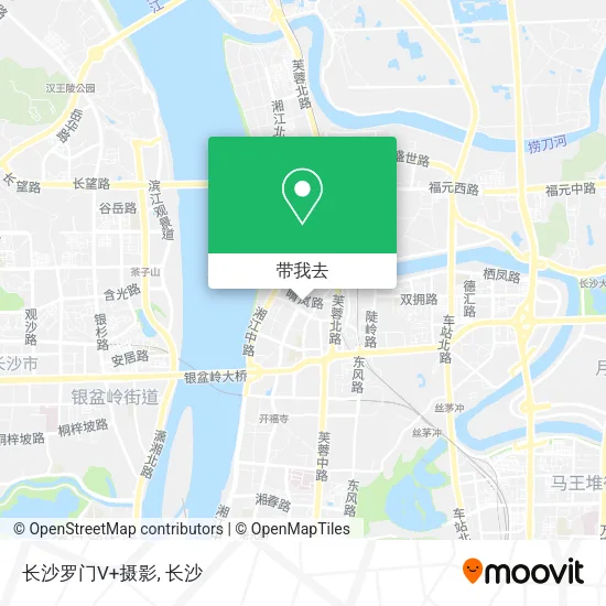 长沙罗门V+摄影地图