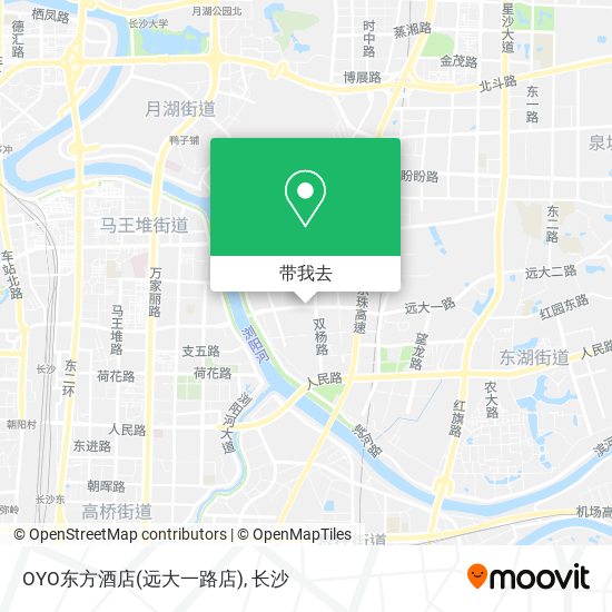 OYO东方酒店(远大一路店)地图