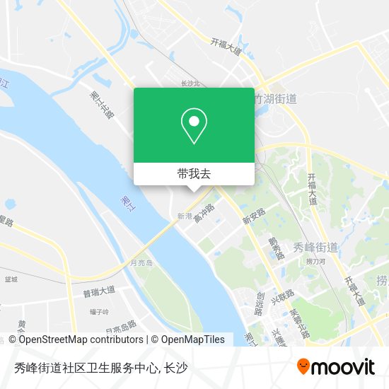 秀峰街道社区卫生服务中心地图
