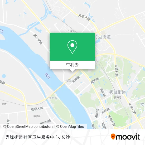 秀峰街道社区卫生服务中心地图