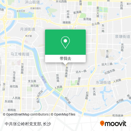 中共张公岭村党支部地图