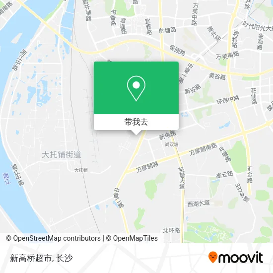 新高桥超市地图