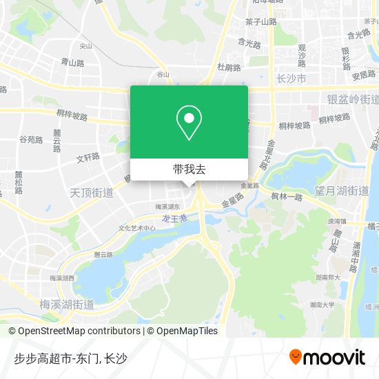 步步高超市-东门地图