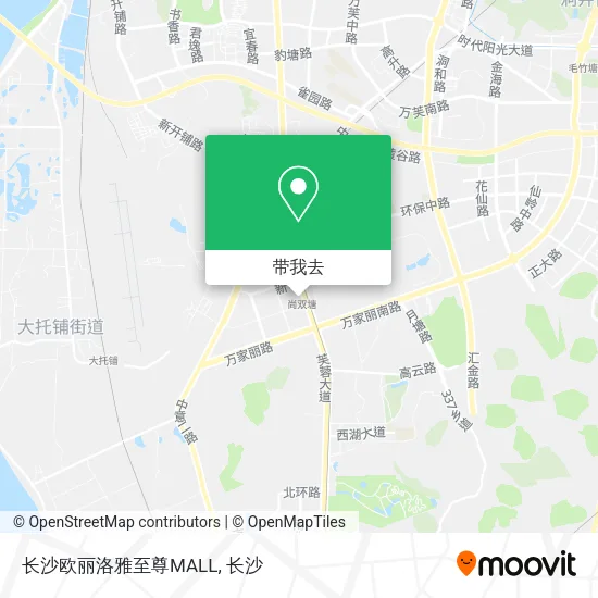 长沙欧丽洛雅至尊MALL地图
