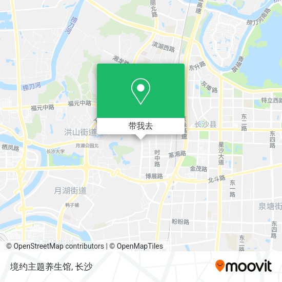 境约主题养生馆地图