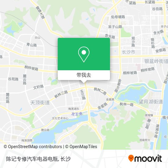 陈记专修汽车电器电瓶地图