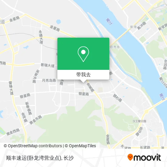 顺丰速运(卧龙湾营业点)地图