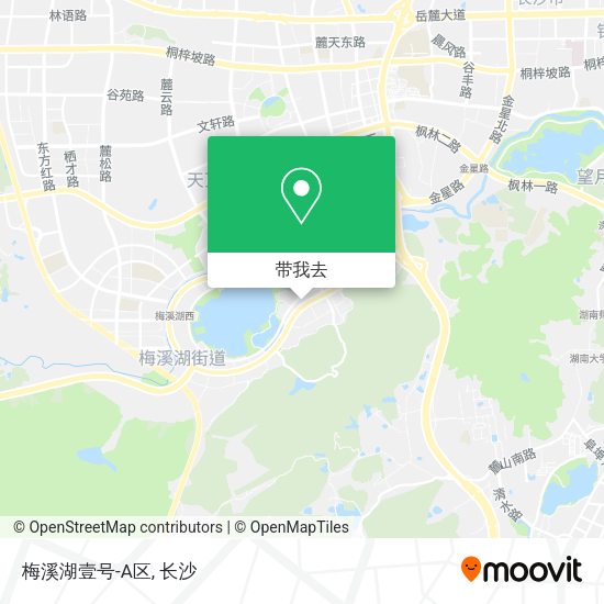 梅溪湖壹号-A区地图