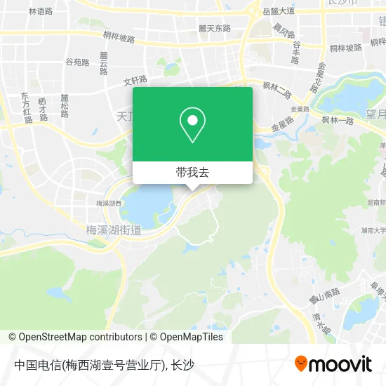 中国电信(梅西湖壹号营业厅)地图
