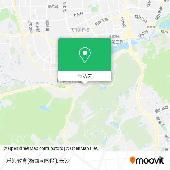 乐知教育(梅西湖校区)地图