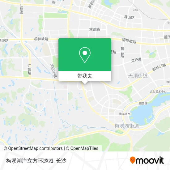 梅溪湖海立方环游城地图