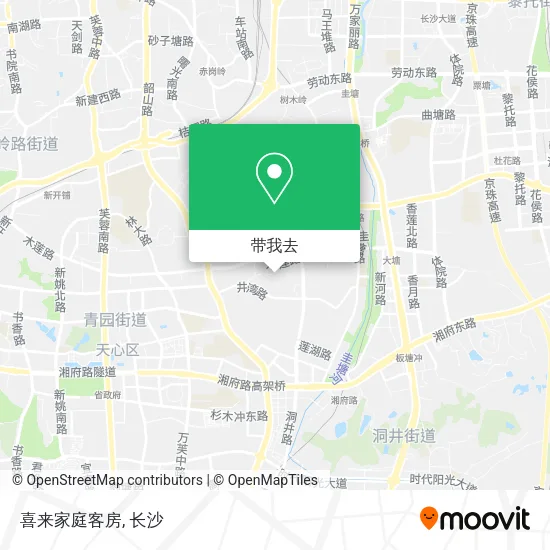 喜来家庭客房地图