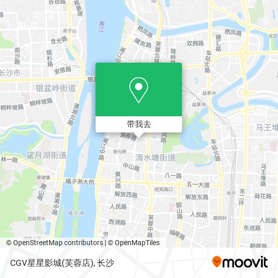 CGV星星影城(芙蓉店)地图