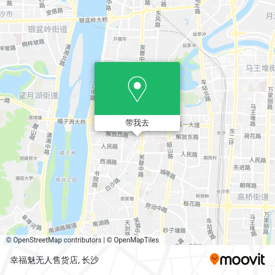 幸福魅无人售货店地图