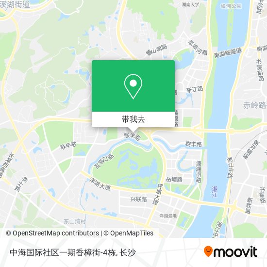 中海国际社区一期香樟街-4栋地图