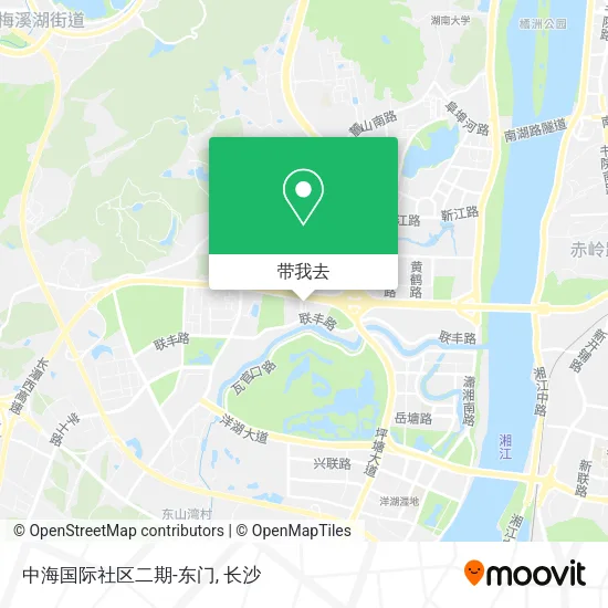 中海国际社区二期-东门地图